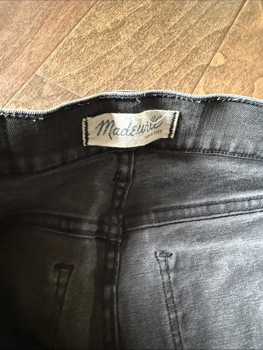 Madewell Alley Straight Jean